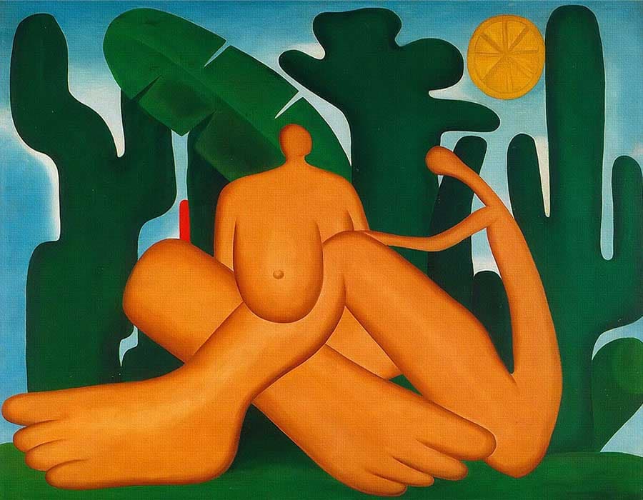 Antropofagia por Tarsila do Amaral - Movimento Antropofágico Brasileiro